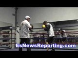 boxing star Johnny Gonzalez full mitt workout - EsNews boxing