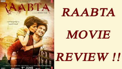 Raabta Movie Review: Sushant Singh Rajput, Kriti Sanon creates MAGIC | FilmiBeat