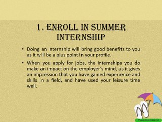 5 Easy Ways to Effectively Utilize Your Summer Vacations