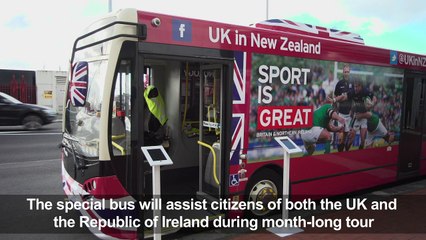 British consulate hits the road for Lions fans in N.Z.