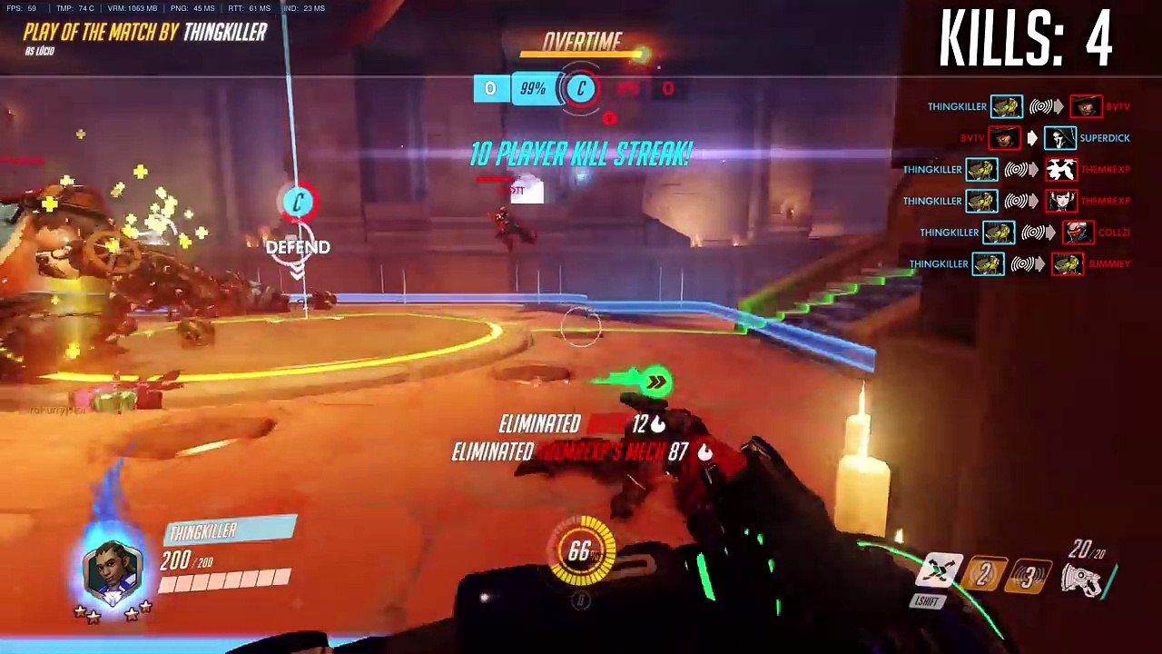 30 CRAZY PLAYS OF THE GAME #41 ►Overwatch Highlights Montage