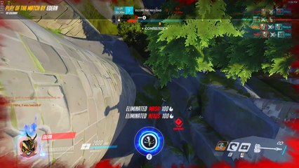 50 CRAZY PLAYS OF THE GAME ►Overwatch Highlights Community Montage