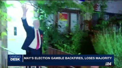 i24NEWS DESK | UK election results in hung Parliament | Friday, June 9th 2017