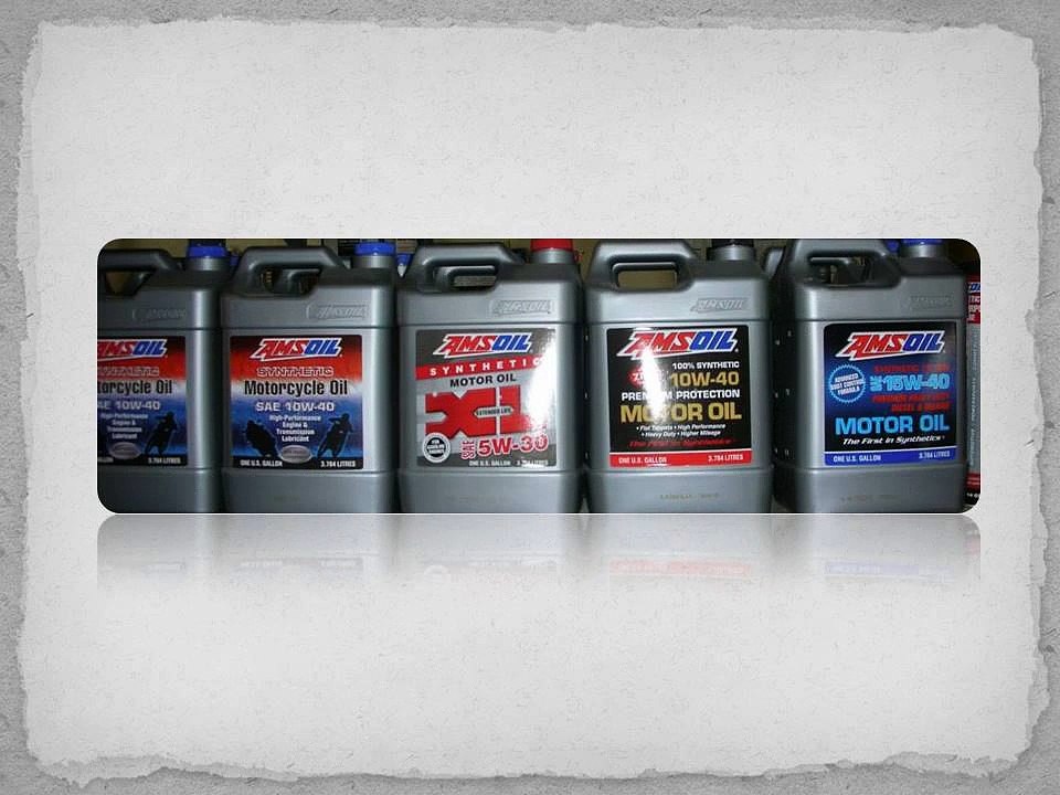 A Well  Known Synthetic Oil Made in U.S, AMSOIL.