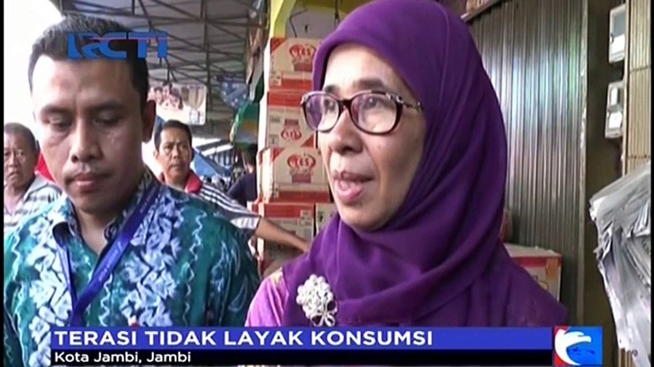 BPOM Sita 1,2 Ton Terasi Mengandung Pewarna Tekstil