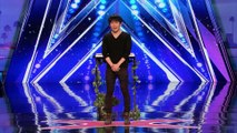 Visualist Will Tsai Close-Up Magic Act Works With Cards and Coins - Americas Got Talent 2017