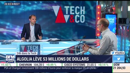 24h dans la tech: Algolia lève 53 millions de dollars - 08/06