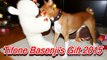 312.Tifone basenji playing with new gift 2015