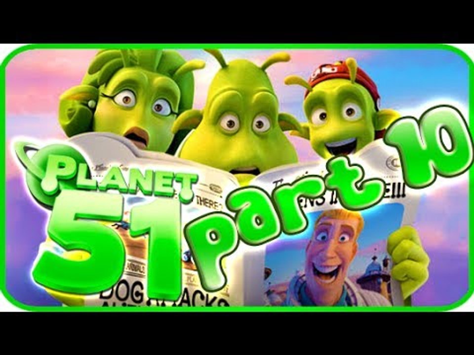 Planet 51 Walkthrough Part 10 (PS3, Xbox 360, W...