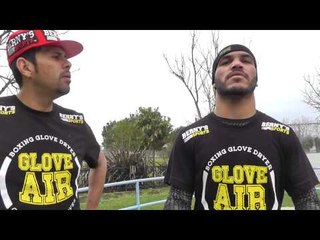 ray beltan started boxing with no shoes no gloves - EsNews