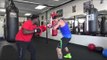 gabe rosado vs curtis stevens rosado going hard on mitts - EsNews Boxing