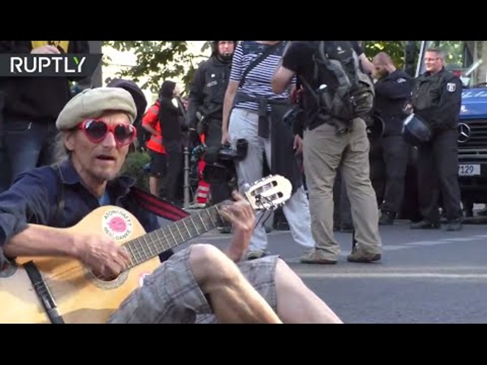 Anti-capitalism movement Blockupy stages protest in Berlin