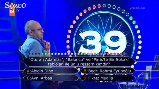 Kim Milyoner Olmak İster'de bir ilk