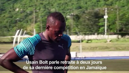 Athlétisme: Usain Bolt évoque sa retraite