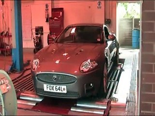 Jaguar XKR 4.2 V8 supercharged running 500+ BHP by Paramount Performance