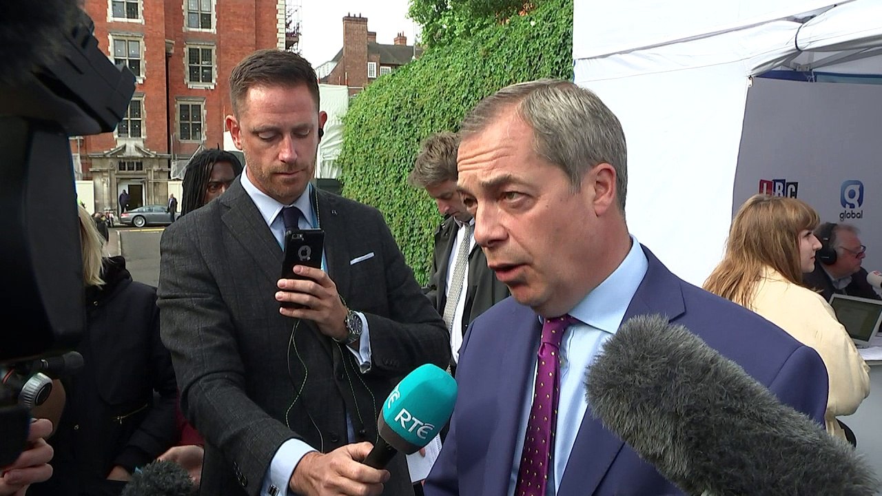Farage says "useless" Theresa May has "been found out"