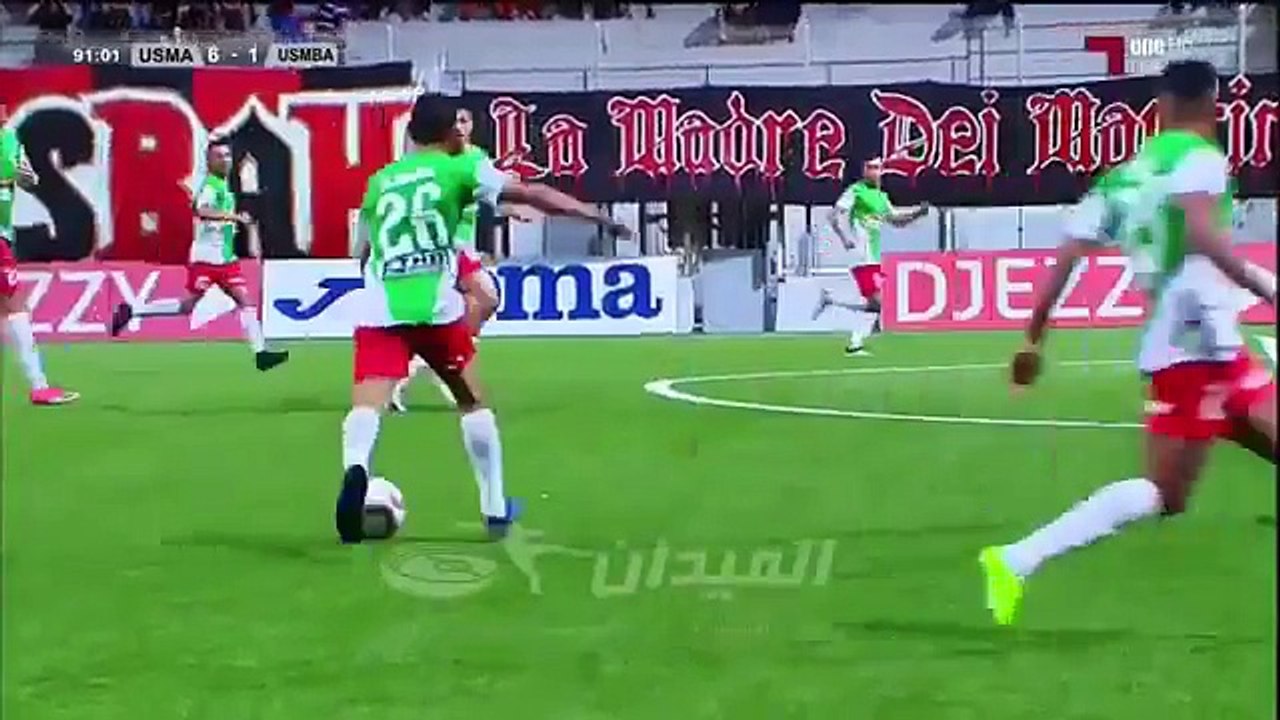 USM Alger 6:2 USM Bel Abbes (Algerian Ligue 1 7 June 2017)