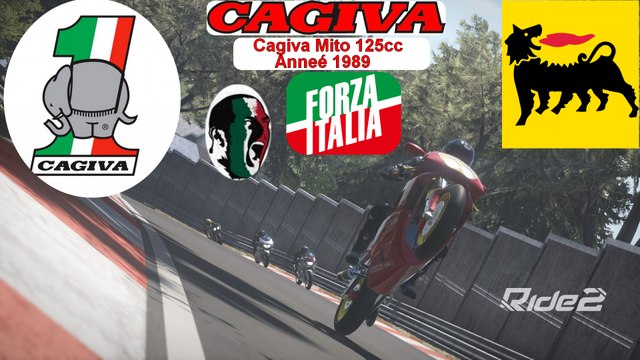 Ride 2 Presentation Cagiva Mito 125cc Anneé 1989 Moto Collection