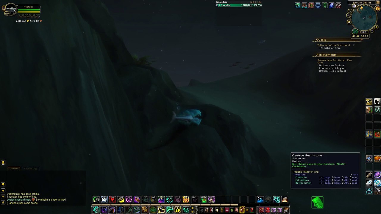 WoW: When you're a fish but you really want to get around the broken isles