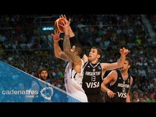 Sensacional remontada de México frente a Argentina en basquetbol