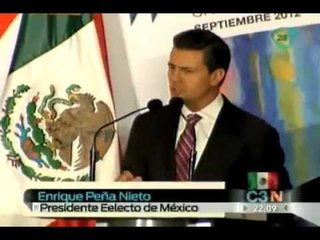 Para Peña Nieto el país debe avanzar en desarrollo