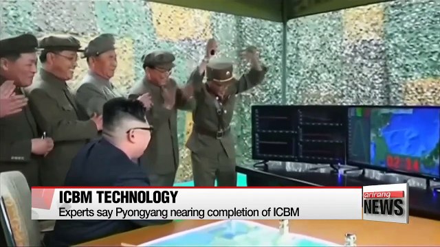 N. Korea's ICBM and nuclear weapons nears completion