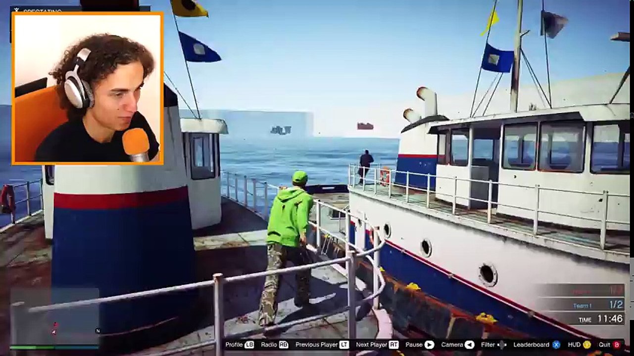 KWEBBELKOP-PIRATE FIGHT IN GTA 5! (GTA 5 Funny Moments)