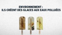 Taïwan : des étudiants d’art créent des glaces aux eaux polluées