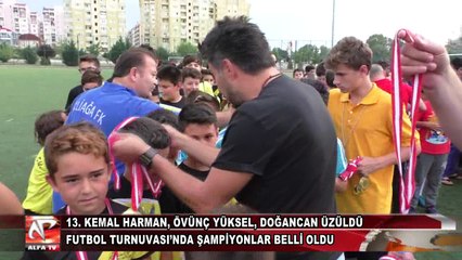 13. Kemal Harman, Övünç Yüksel, Doğancan Üzüldü Futbol Turnuvası’nda Şampiyonlar Belli Oldu
