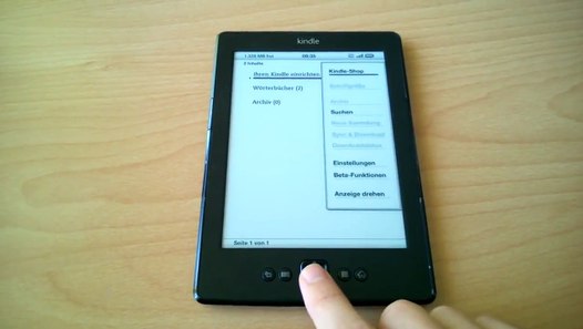 How to update your Amazon Kindle 4th Generation E Book 