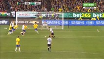 Paulo Dybala Amazing Shot Almost Goal - Brazil vs Argentina 09.06.2017 HD