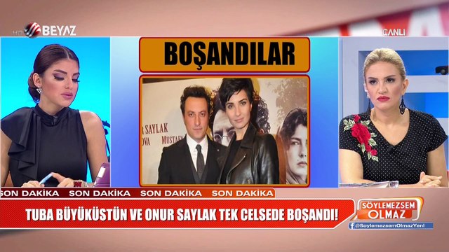 Tuba Büyüküstün ve Onur Saylak boşandı
