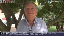 HPyTv Législatives | Jean Glavany candidat PS Hautes-Pyrénées 1 (8 juin 2017)