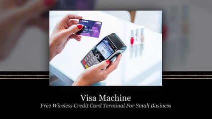 Wireless Credit Card Terminals