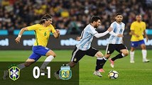 All Goals & highlights HD - Brazil 0-1 Argentina - 09.06.2017 HD