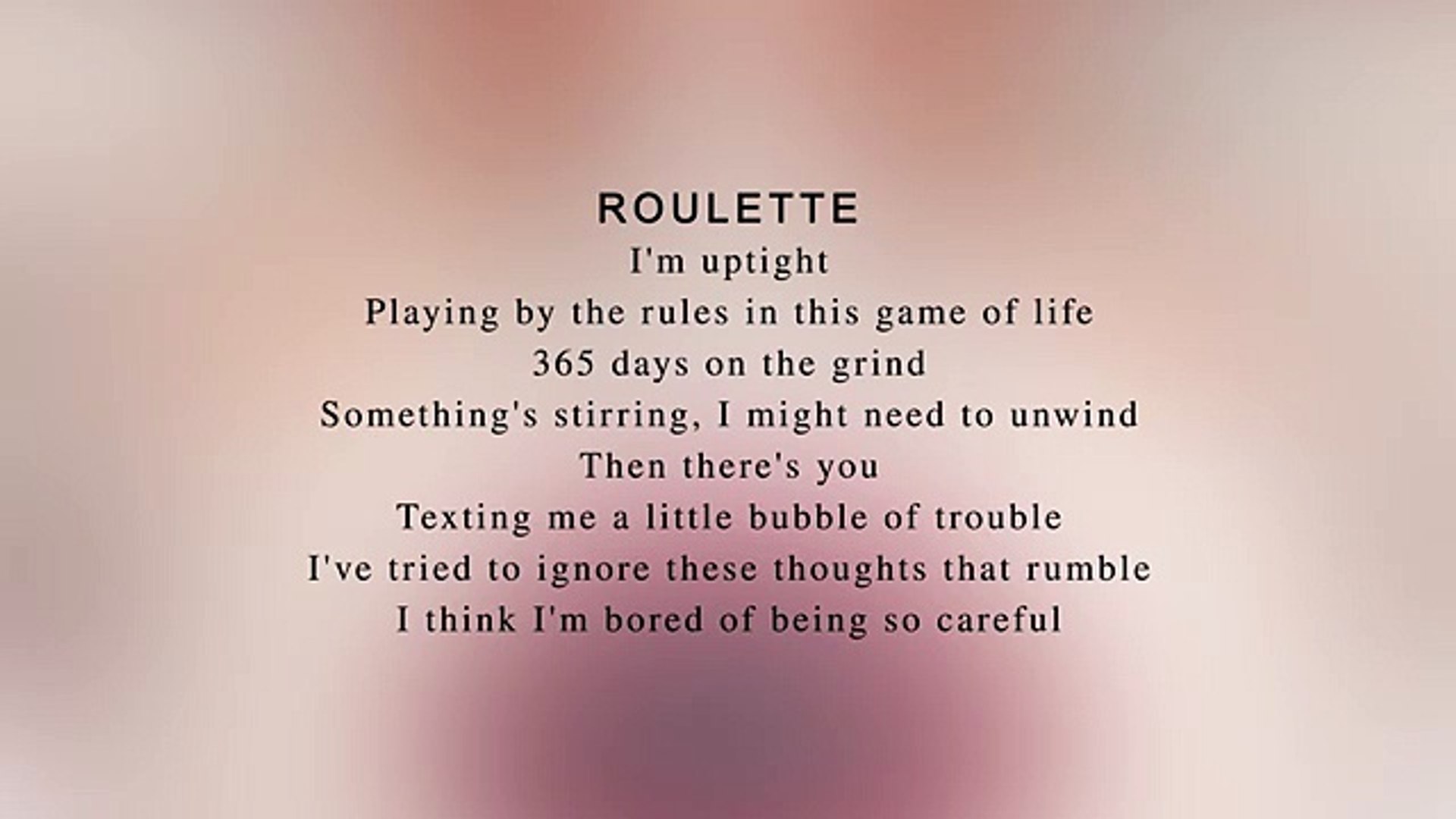 ⁣Katy Perry - Roulette (Lyrics)