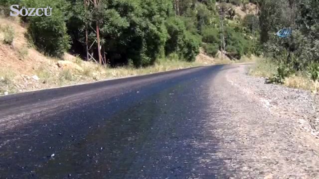 30 derece sıcaklık asfaltı eritti
