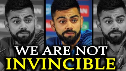 ICC Champions Trophy : Virat Kohli praises Sri Lankan batting, says we are not invincible | Oneindia News