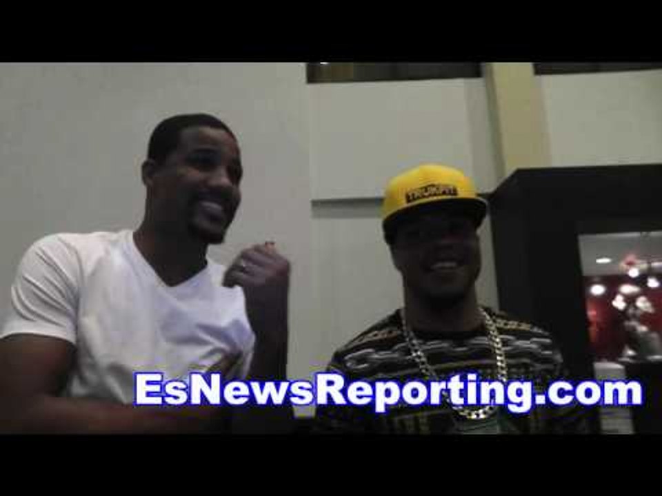 andre dirrell i learn a lot from floyd mayweather - esnews boxing
