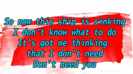 Bullet For My Valentine - Don't Need You (Lyric)