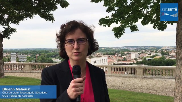 MS Semaine à Angoulême - Bluenn Meheust (Chef de projet Messagerie Sécurisée GCS TéléSanté-Aquitaine)