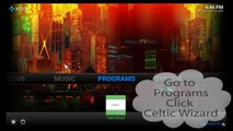 How to update Celtic Kodi using the Celtic Wizardq