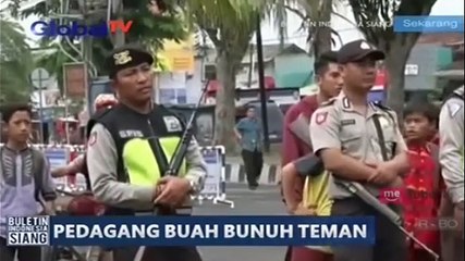 Tolak Ajakan Bercinta, Seorang Pedagang Buah Tega Bunuh Temannya Sendiri