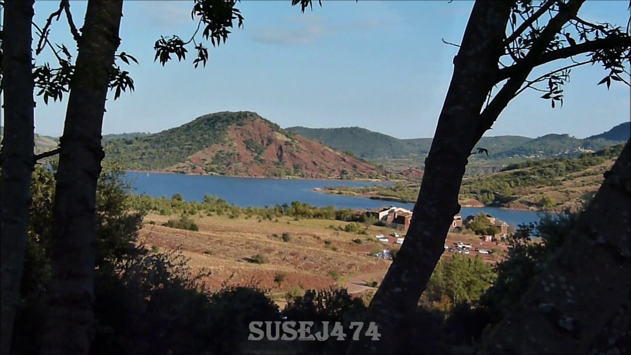 LE LAC DU SALAGOU DANS L'HERAULT (septembre 2014)