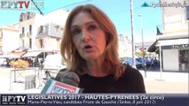 HPyTv Législatives | Marie-Pierre Vieu candidate Front de Gauche Hautes-Pyrénées 2e (8 juin 2017)