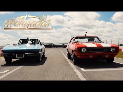 CHEVROLET CORVETTE STINGRAY 1963 x CAMARO Z/28 1969 - VOLTA RÁPIDA C/ BARRICHELLO #107 | ACELERADOS