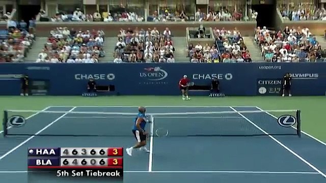 US Open Throwback- Tommy Haas vs James Blake - 2007
