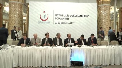 Istanbul Sağlık Hizmetleri Değerlendirme Toplantısı - Bakan Akdağ