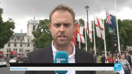 F24 correspondent Duncan Woodside