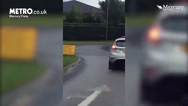 Cette mamie a fait plus de 25km avec un pneu en moins sur sa voiture